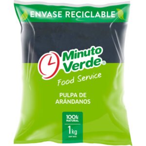 Pulpa arandano minuto verde 1kg