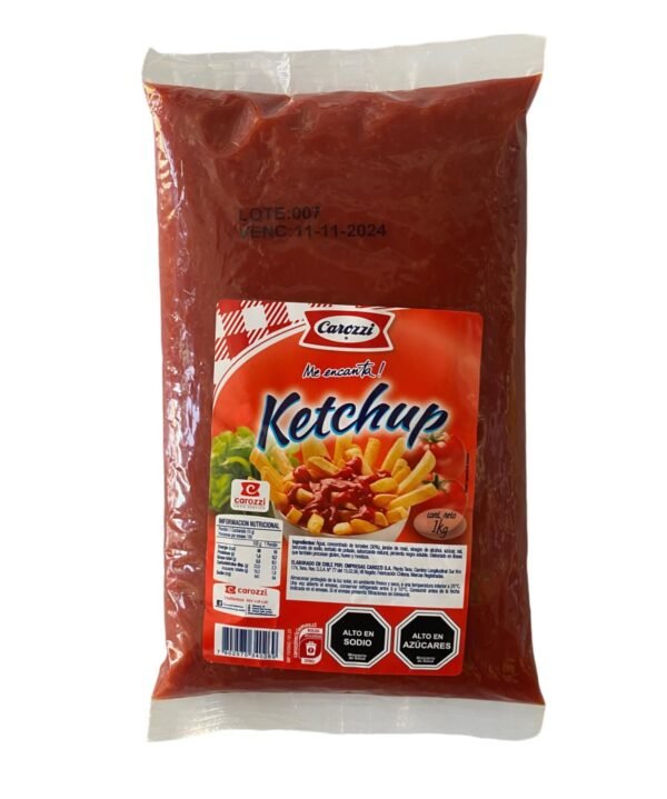 Ketchup carozzi 1 kg