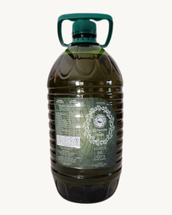 Aceite de oliva 3 litros marca secreto del fraile
