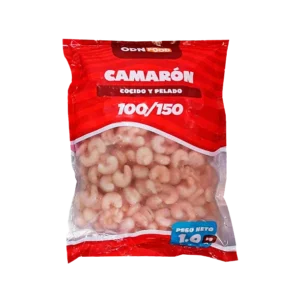 Camaron 100-150 cocido eco 1Kg.