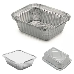 Bandeja de aluminio c10 con tapa