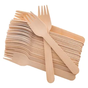 Tenedor de madera